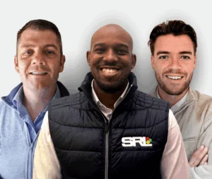 Paul Hamblin, Nathan Beckles & Michael Conlon Headshot.